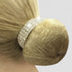 Equetech Crystals Bun Ring