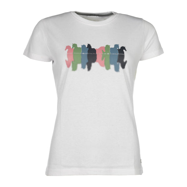 HKM Ladies Mirror T-Shirt - White