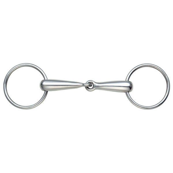 Hollow Mouth Loose Ring Snaffle Stainless Steel