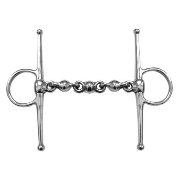 Full Cheek Bit With Waterford Mouth Stainless Steel