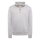 Holland Cooper Mens Quarter Zip Sweat - Grey Marl