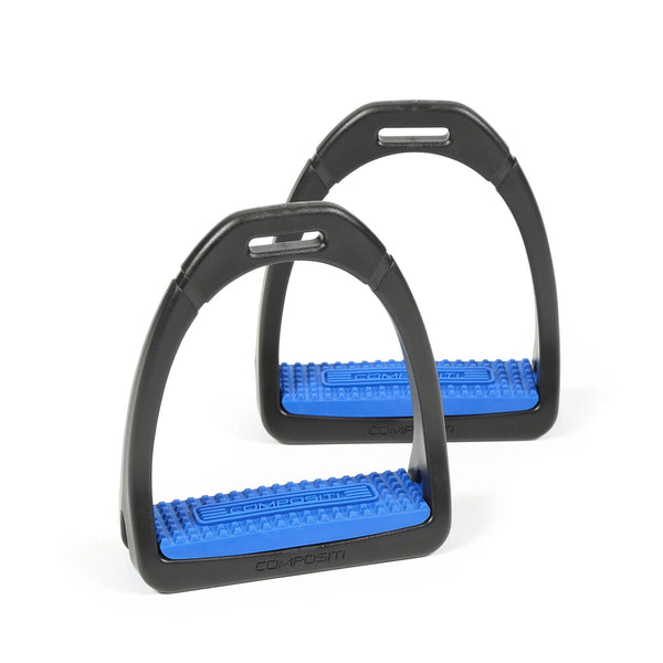 Shires Compositi Childs Premium Profile Stirrups - Royal Blue