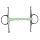 Equikind Mullen Full Cheek Snaffle - Pale Green