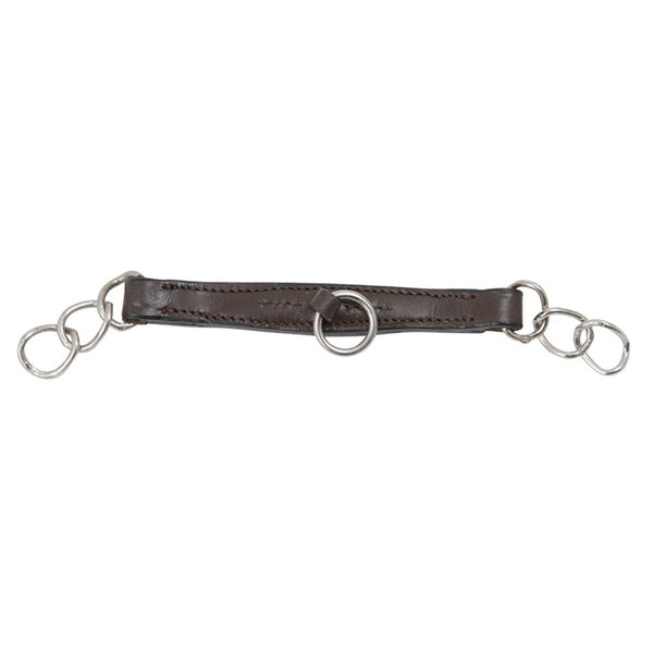 Velociti GARA Leather Curb Chain - Havana