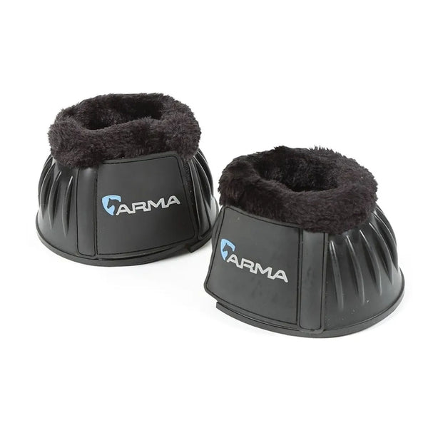 ARMA Fleece Over Reach Boots - Black