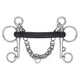 Hard Rubber Mouth Pelham Black Rubber