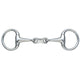 Small Ring French Link Eggbutt Bradoon Stainless Steel