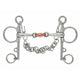 Double Jointed Copper Lozenge Pelham Stainless Steel