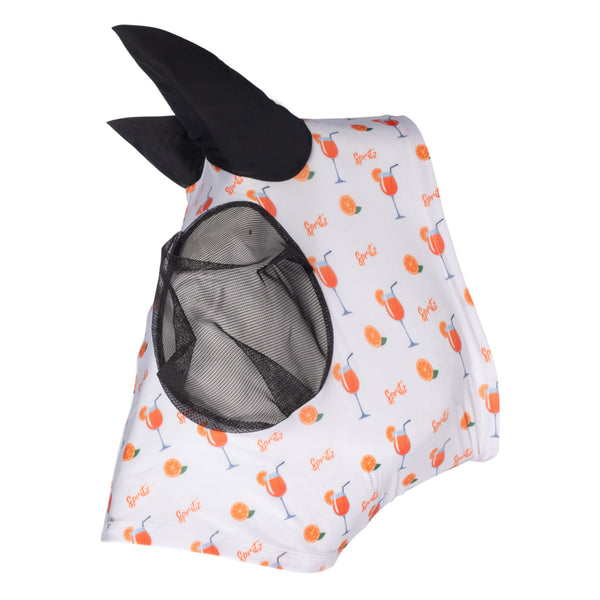HKM Splash Fly Mask - Orange