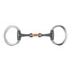 Sweet Iron Lozenge Flat Ring Eggbutt Black Sweet Iron