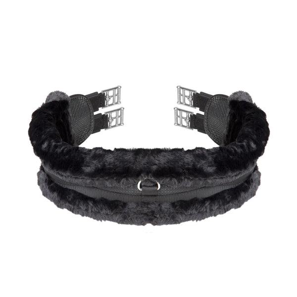 ARMA SupaFleece Contour Girth - Elastic - Black