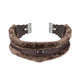 ARMA SupaFleece Contour Girth - Elastic - Brown