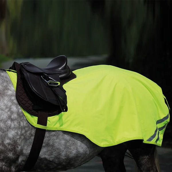 Shires Equi-Flector Mesh Exercise Sheet - Yellow