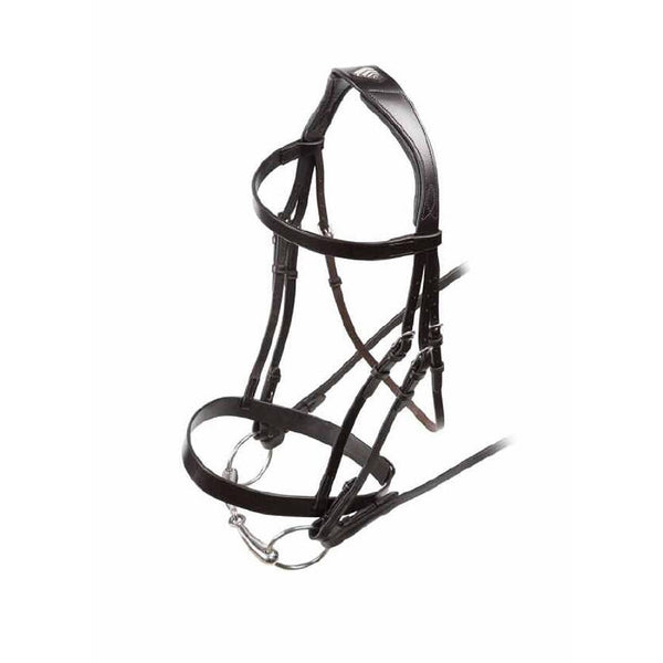 Velociti RAPIDA Hunter Cavesson Bridle - Black