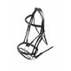 Velociti RAPIDA Padded Raised Flash Bridle - Black