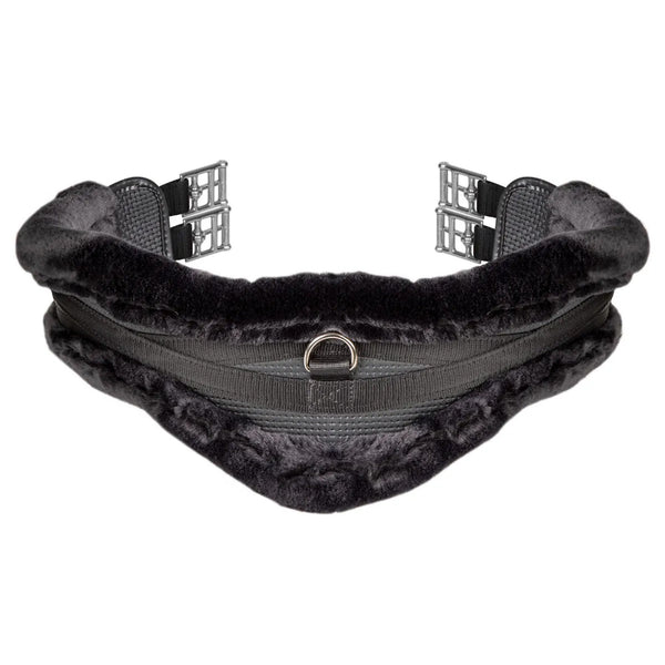 ARMA SupaFleece Anatomical Girth With Elastic - Black
