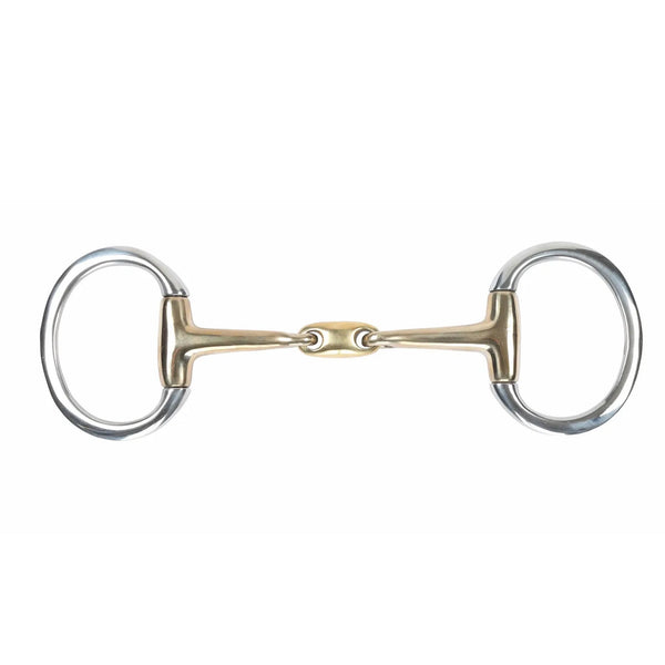 Alloy Flat Ring Lozenge Eggbutt Brass