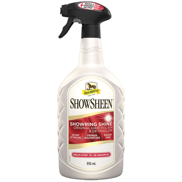 Absorbine ShowSheen Hair Polish and Detangler Spray - 946ml