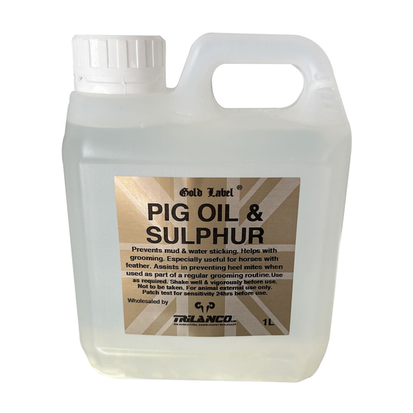 Gold Label Pig Oil and Sulphur - 1 Litre