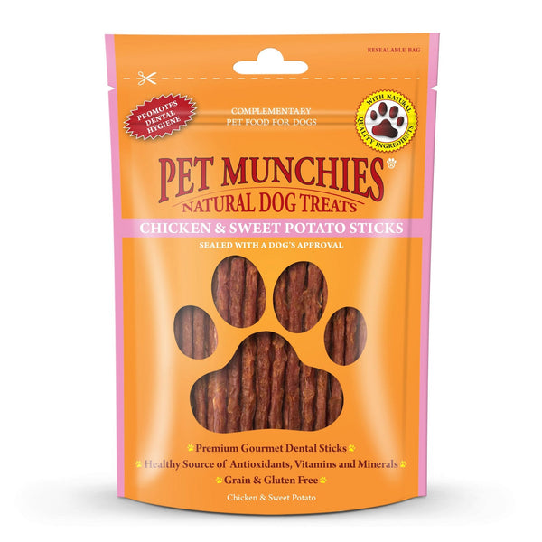 Pet Munchies Chicken and Sweet Potato Sticks