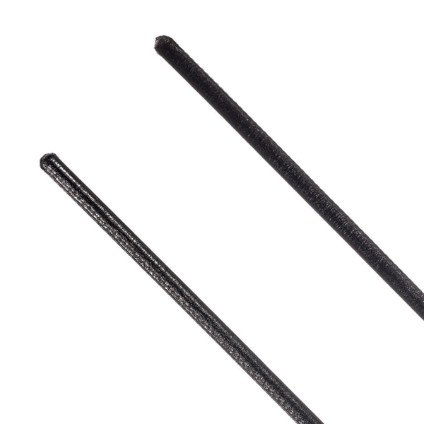 Country Direct Leather Show Cane - Black