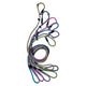 Hemmo and Co Rope Reflective Slip Lead - Gold