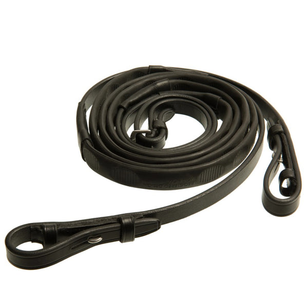 Country Direct Thumb Grip Reins - Black