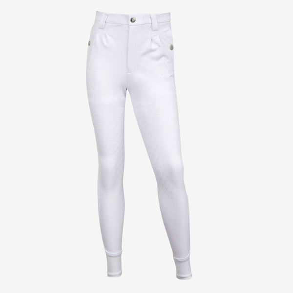 LeMieux Young Mens Breech - White