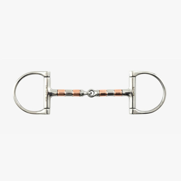 Premier Equine Copper Roller Mouth Dee Bit