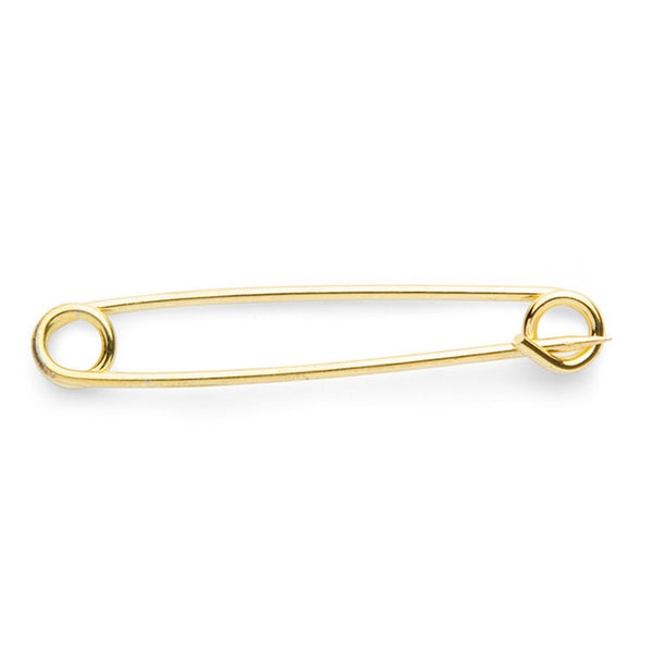 Shires Plain Gold Plated Stock Pin