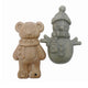 Rosewood Veggie Burst Snowman & Teddy Duo