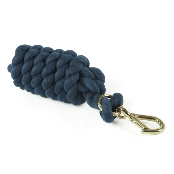 Shires Plain Lead Rope - Navy