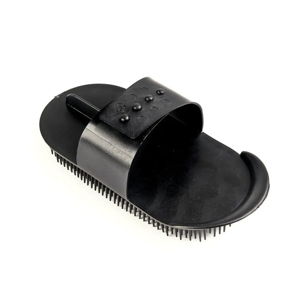 Shires Plastic Curry Comb - Black