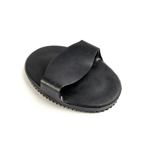 Shires Rubber Curry Comb - Black