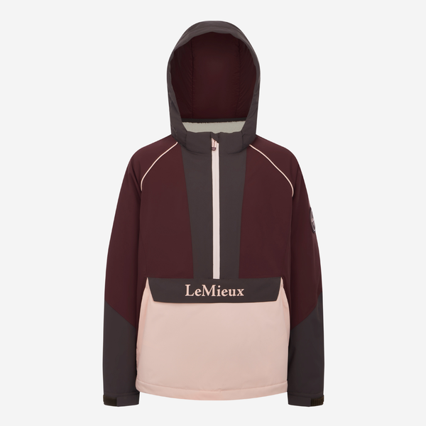 LeMieux Young Rider Bailey Waterproof Anorak - Bramble