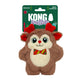 Kong Holiday Snuzzles Bow Tie Reindeer Dog Toy - Medium