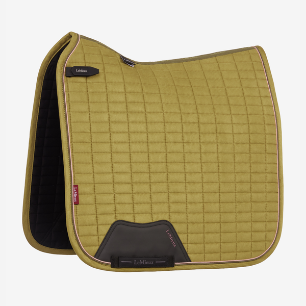 LeMieux Suede Dressage Square - Gooseberry
