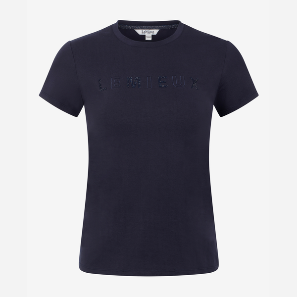 LeMieux Ladies Brilliance T-Shirt - Navy