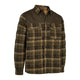 Deerhunter Mens Elbert Padded Shirt Jacket - Brown Check