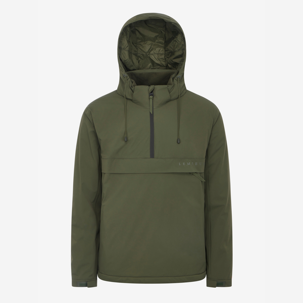 LeMieux Mens Waterproof Anorak - Olive