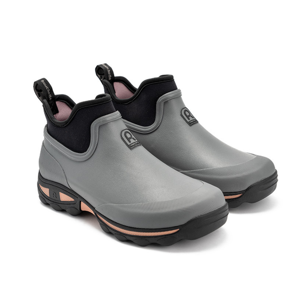 Rouchette Clean Lady Ankle Boot - Grey
