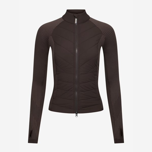 LeMieux Ladies Maddie Hybrid Jacket - Cocoa