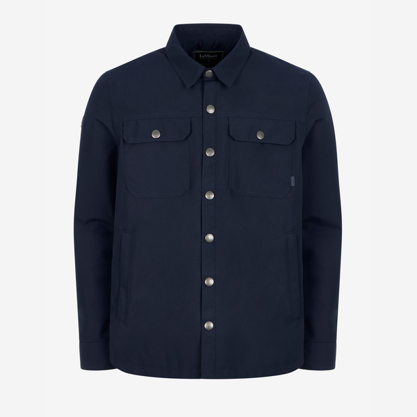 LeMieux Mens Showerproof Shacket - Navy