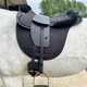 Total Contact Saddles Treeless Synthetic Long Billet Saddle - Jet Black