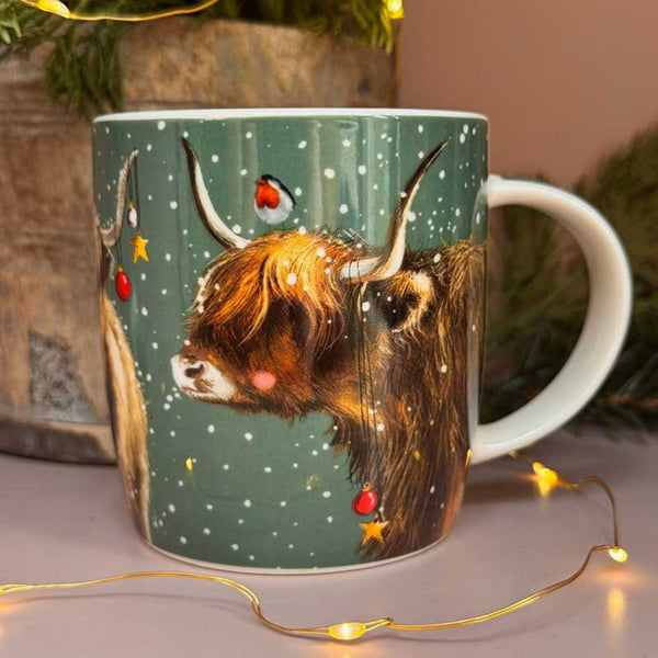 Alex Clark Highland Cows Mug