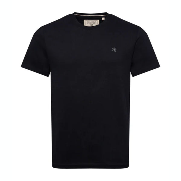Holland Cooper Mens Crew Neck T-Shirt - Black