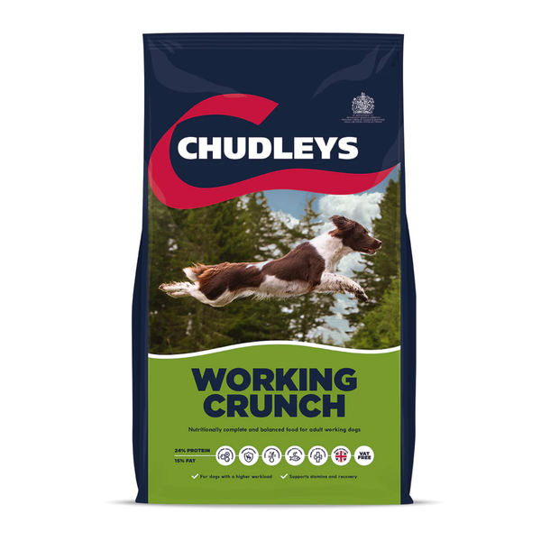 Chudleys Working Crunch Dog Food