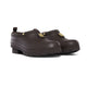Holland Cooper Sherpa Lined Gardening Loafer - Chocolate Matte Gold