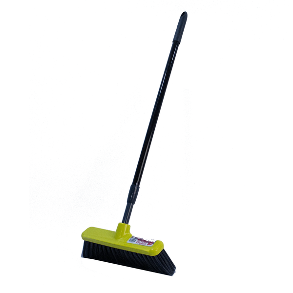 Red Gorilla Soft Bristle 30cm Brush with Telescopic Handle - Yellow