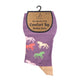 Bartleby Ladies Bamboo Comfort Top Socks - Galloping Horses